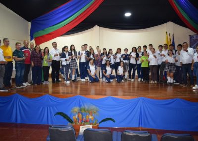 FELICES Y ESPERANZADOS POR LA LLEGADA DEL PROYECTO LUNA A LA INSTITUCIÓN EDUCATIVA FILADELFIA